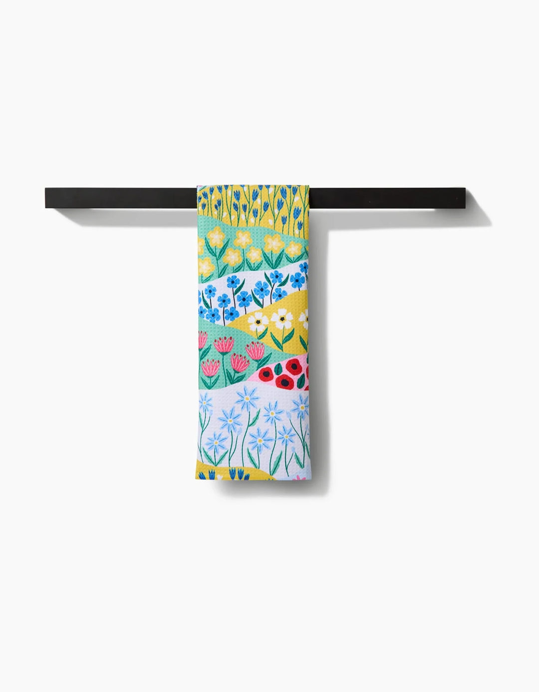 Geometry Spring Fields Tea Towel