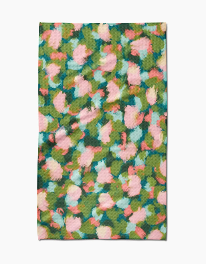 Geometry Stroke of Genius Tea Towel