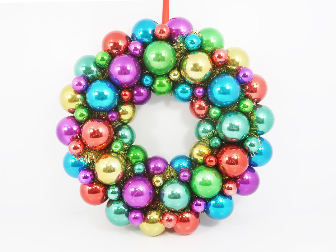 Luminescent Ball Wreath