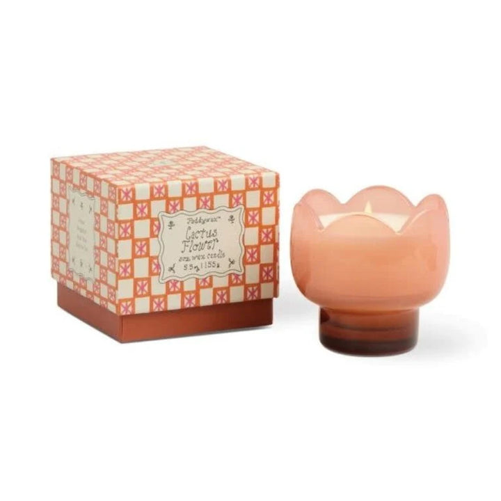 Paddywax Tulip Glass Candle