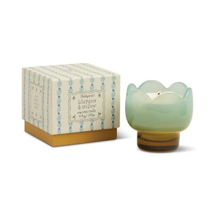 Paddywax Tulip Glass Candle