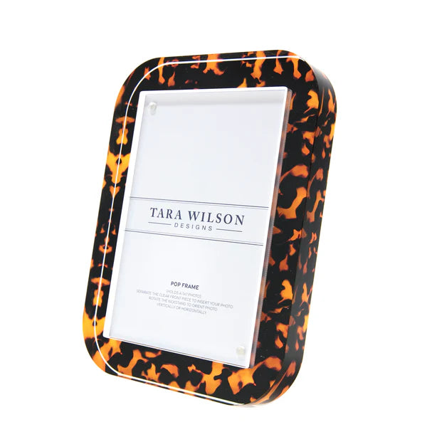 Tara Wilson 5x7 Tortoise Pop Frame