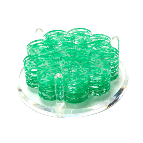 Tara Wilson Scallop Drink Coasters