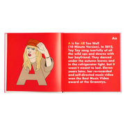 Alphabet Legends Book - Taylor Swift