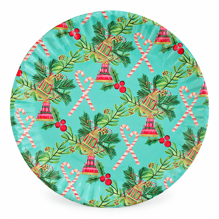 Vintage Christmas Melamine Plate
