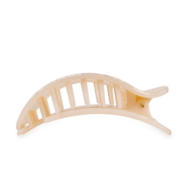 TELETIES Soft Surf Flat Round Hair Clip