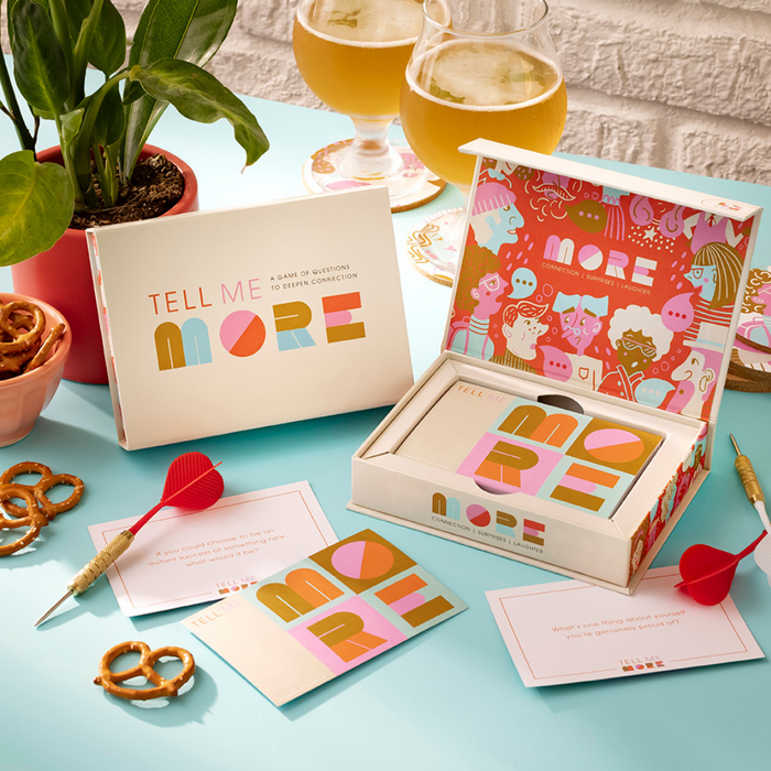Tell Me More: A Game of Questions to Deepen Connection