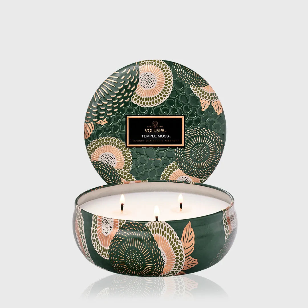 Voluspa Temple Moss Candle