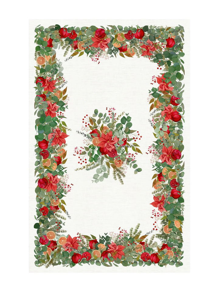Tessitura Toscana Telerie Garland Glee Tablecover