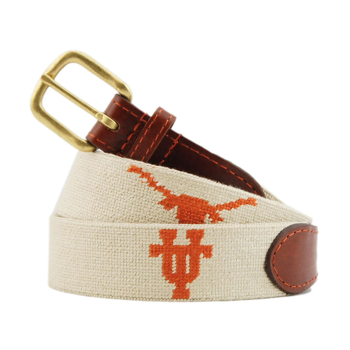 Smathers & Brandon Light Khaki University of Texas Belt