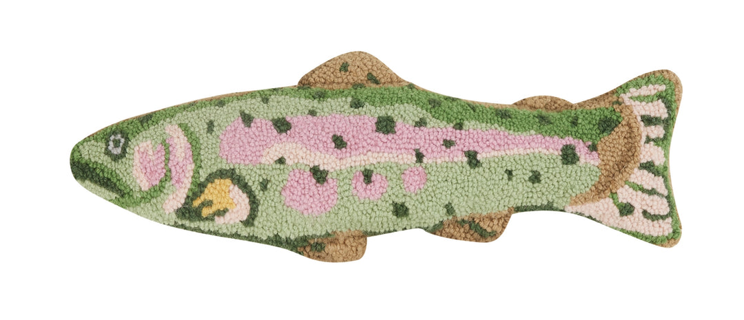 Trout Shaped Hook Pillow