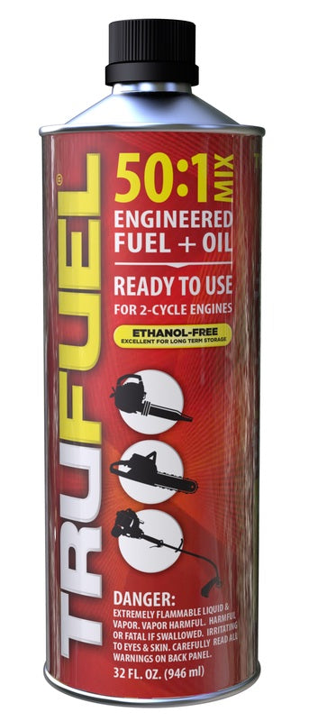 TruFuel 2-Cycle 50:1 Engineered Fuel and Oil - 32 oz