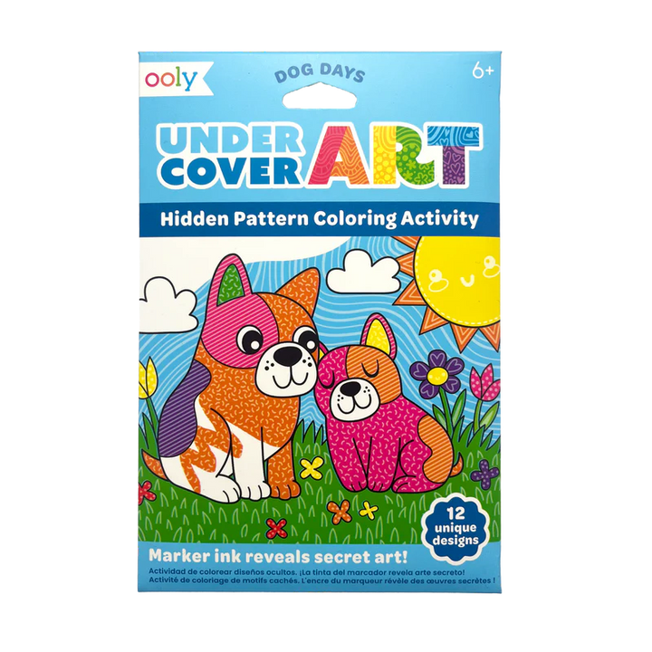 Ooly Undercover Art Hidden Patten Coloring Book