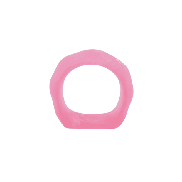 Napkin Ring - Pink Swirl
