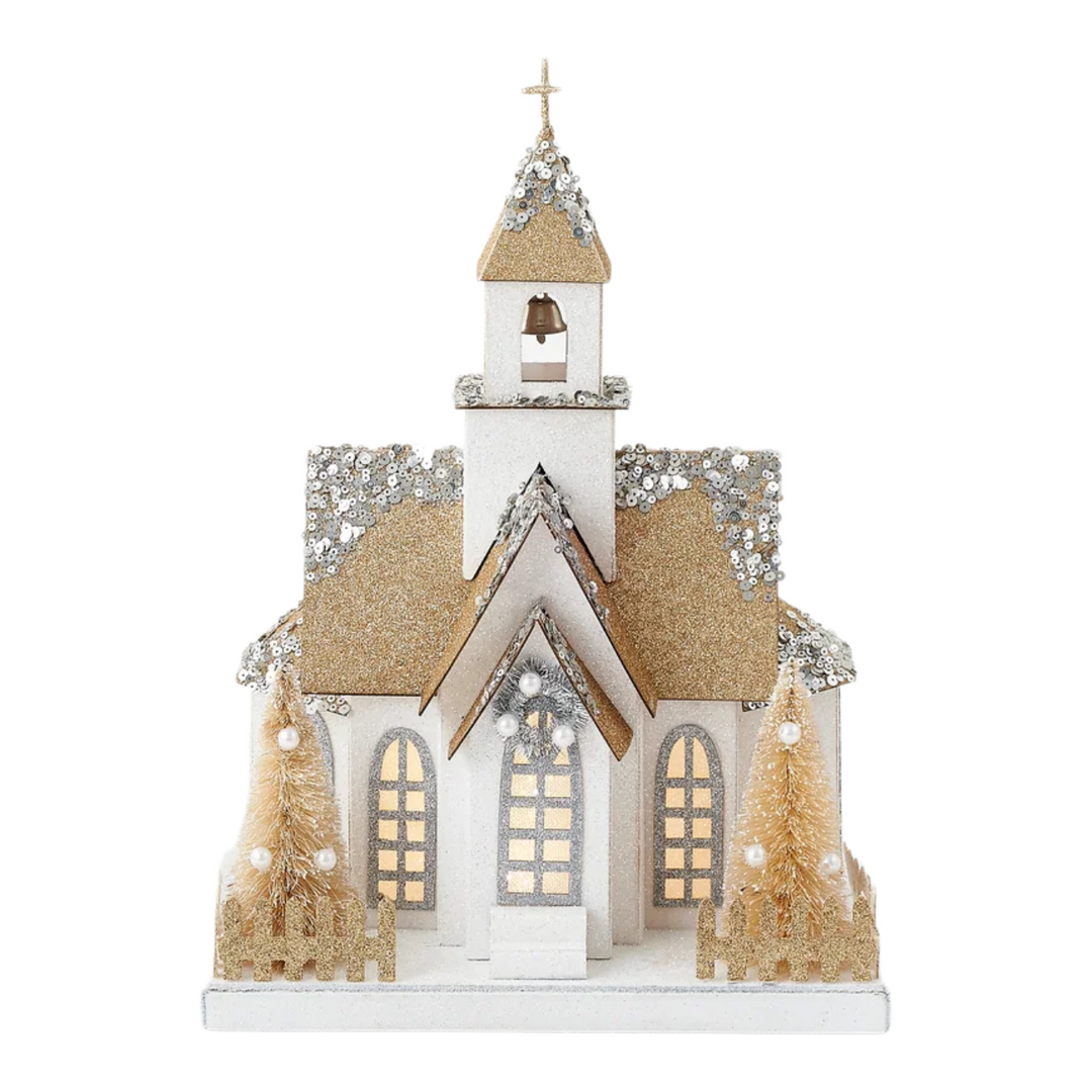 Holiday Light Up Church