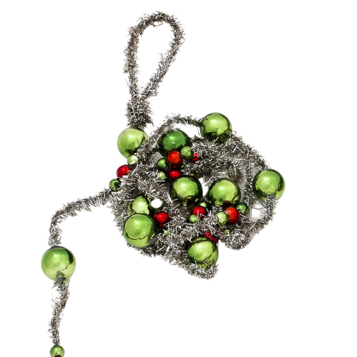 Tinsel Glass Bead Garland