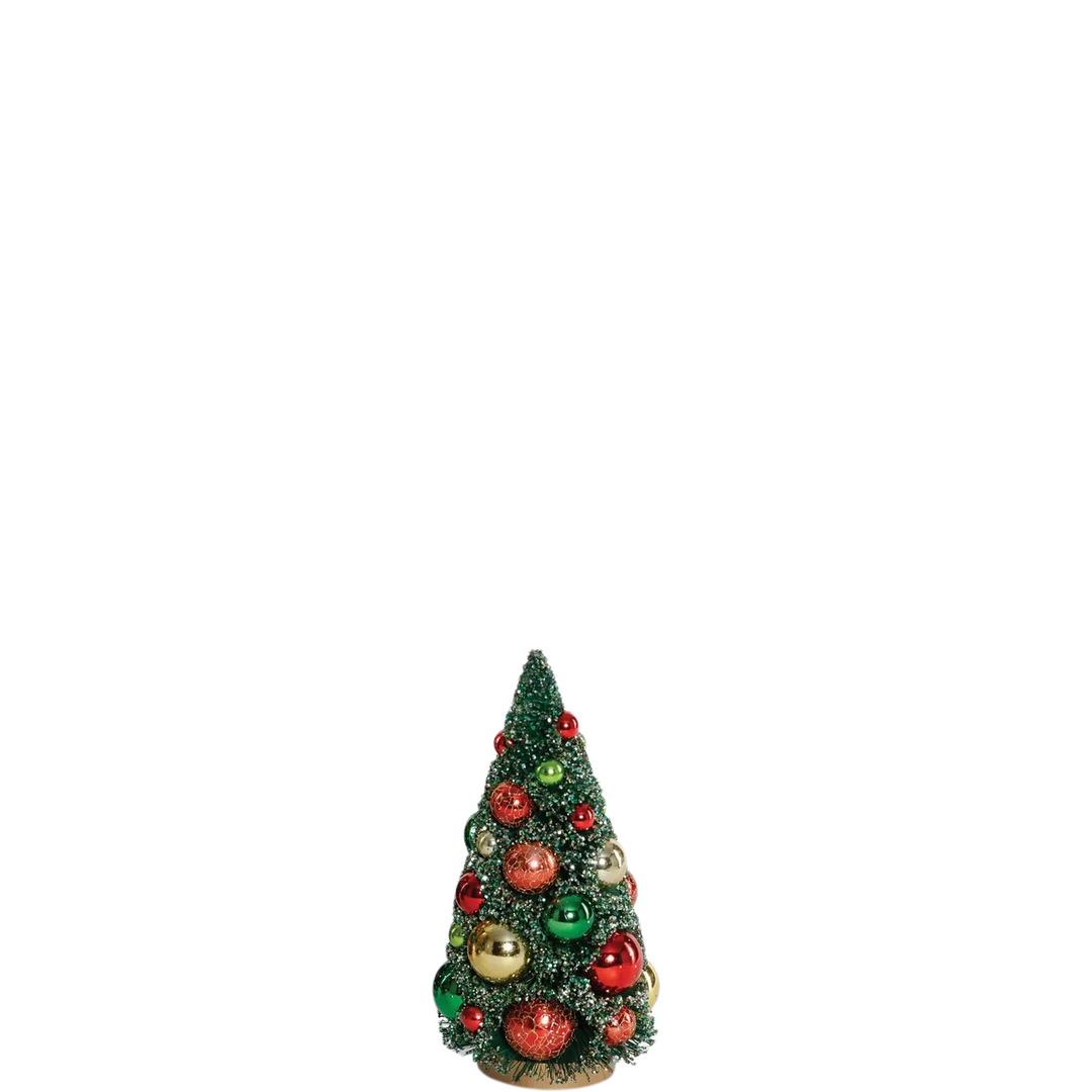 Sisal Tree with Colorful Balls
