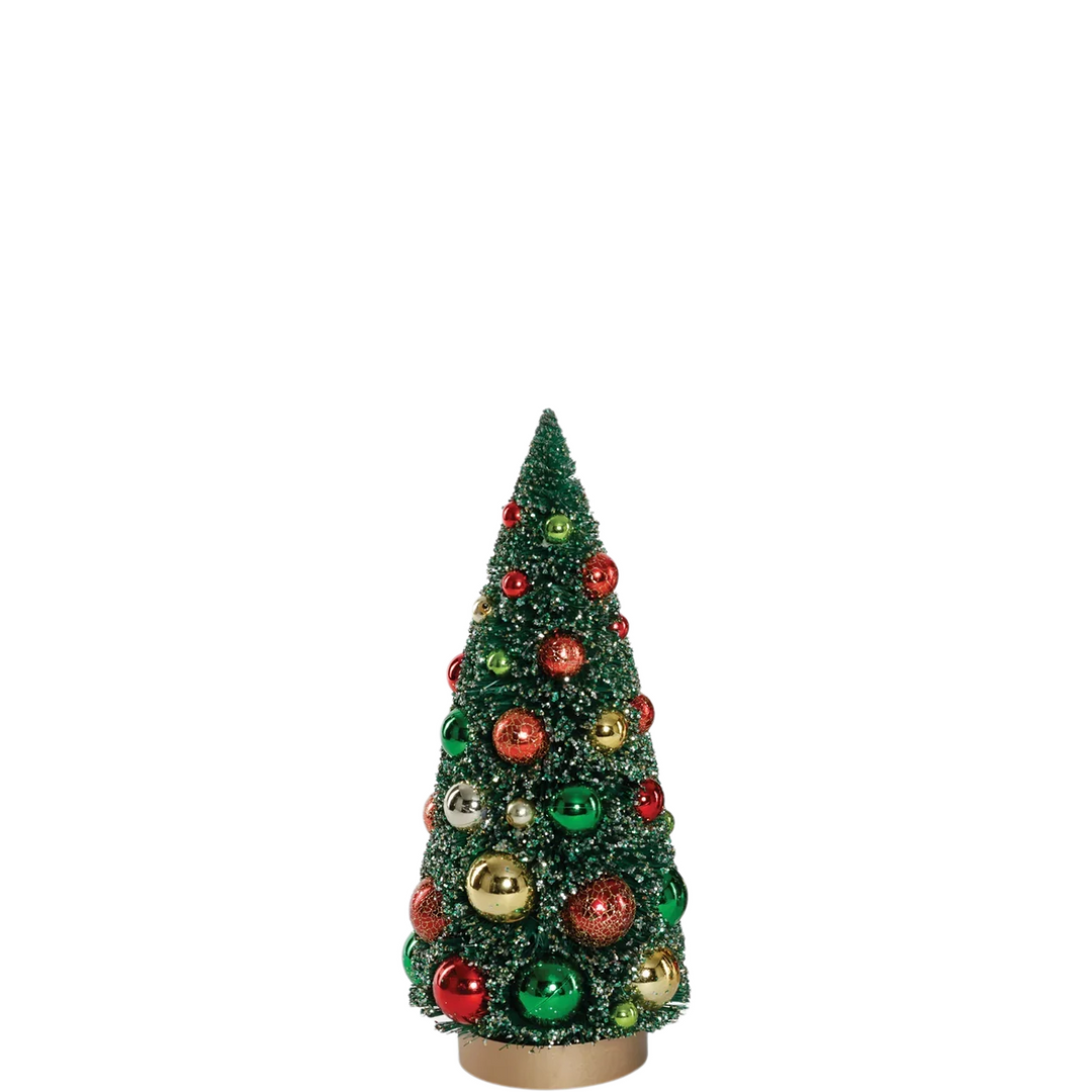Sisal Tree with Colorful Balls