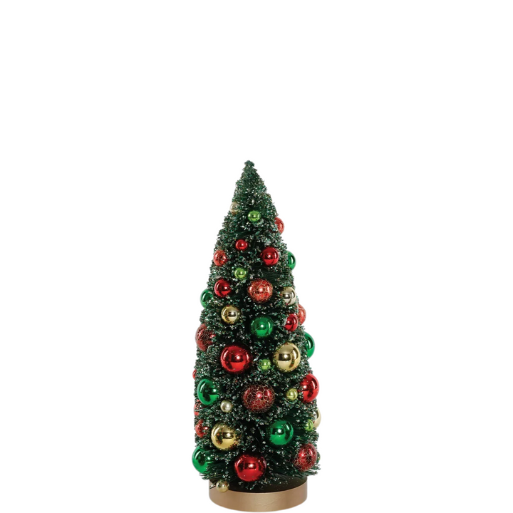 Sisal Tree with Colorful Balls