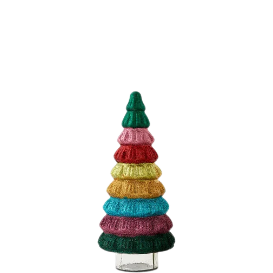 Rainbow Glitter Tree