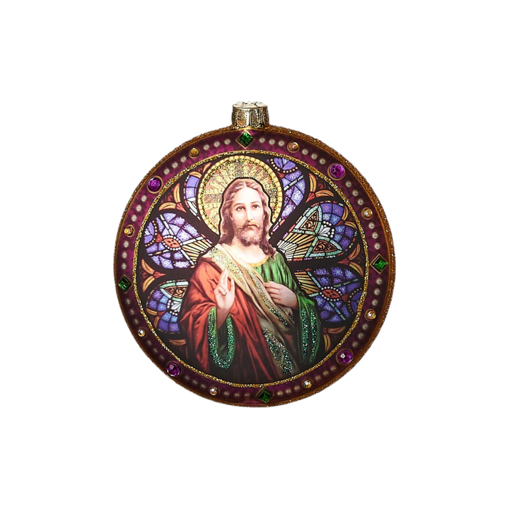 Religious Medallion Ornament