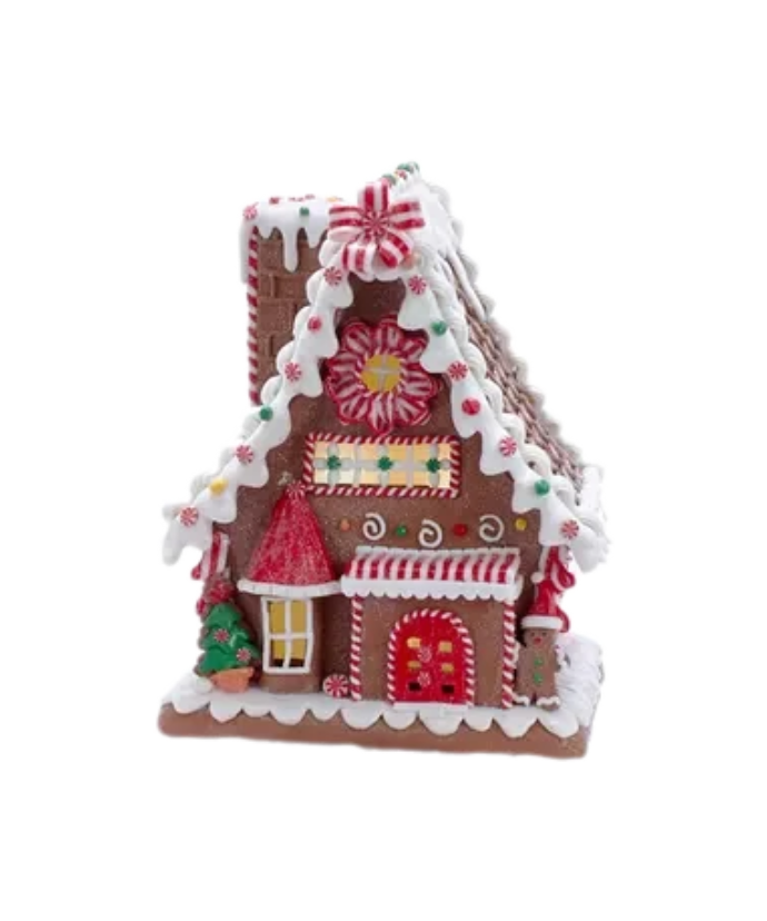 Kurt Adler Battery-Operated Gingerbread House