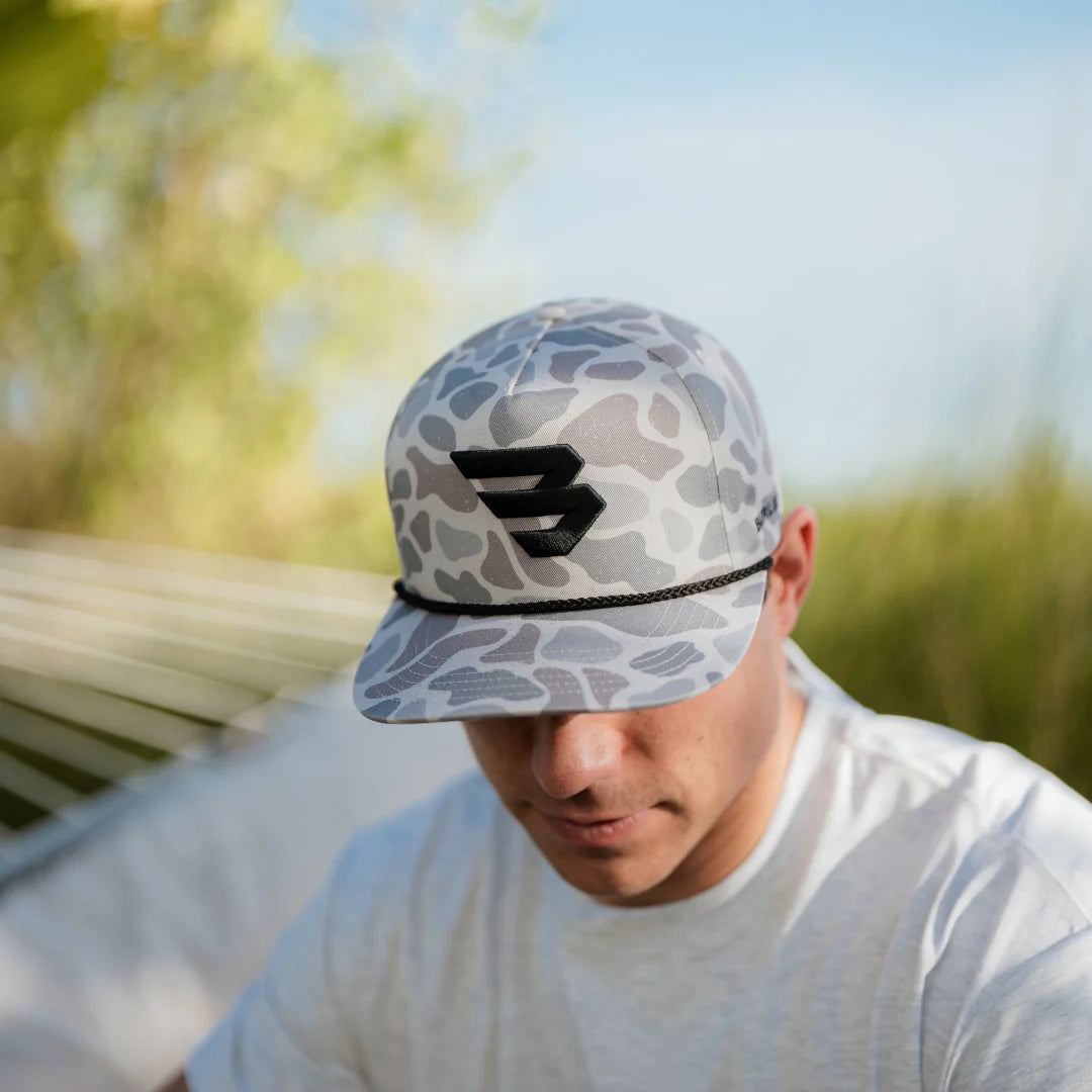 Burlebo Men's Flying B Classic Deer Camo Cap