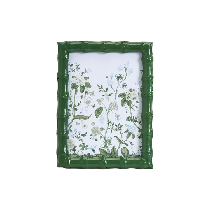 Countryside Green Bamboo Photo Frame