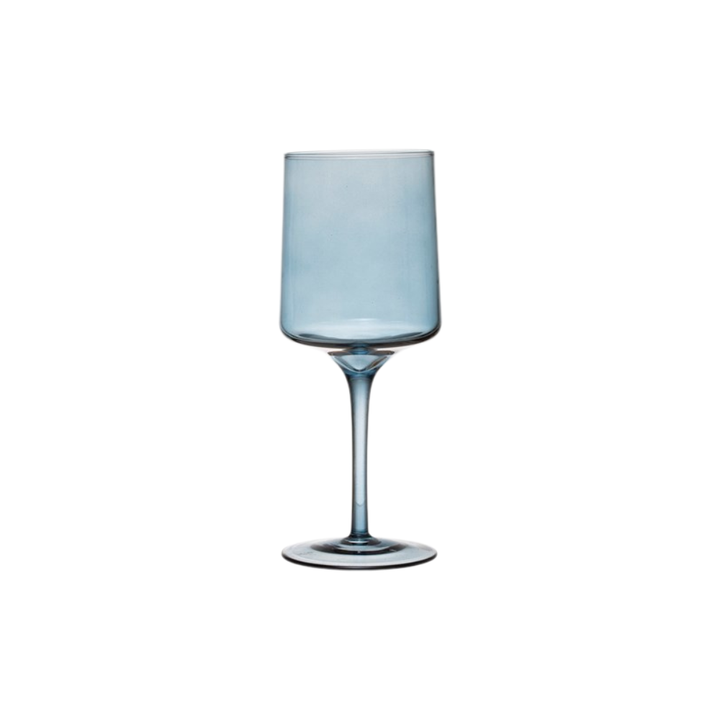 Mid-Century Stemmed Wine Glass