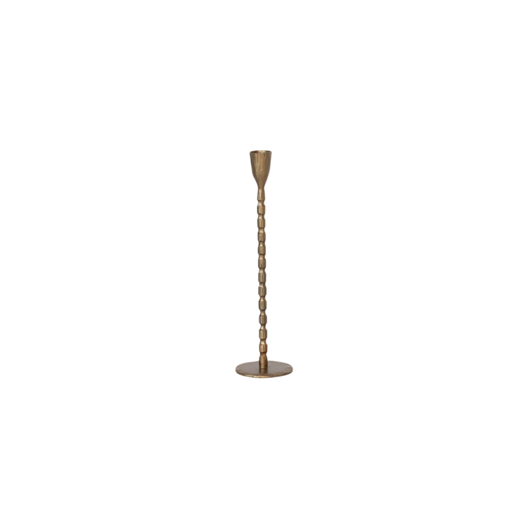 Hand-Forged Cast Iron Taper Holder