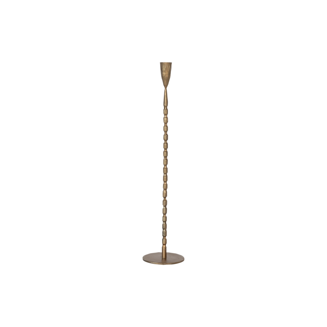 Hand-Forged Cast Iron Taper Holder