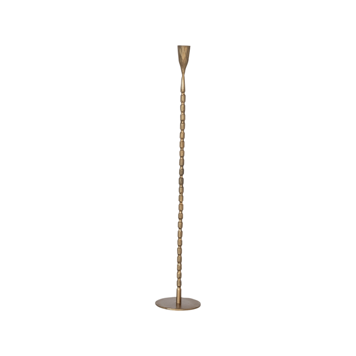 Hand-Forged Cast Iron Taper Holder