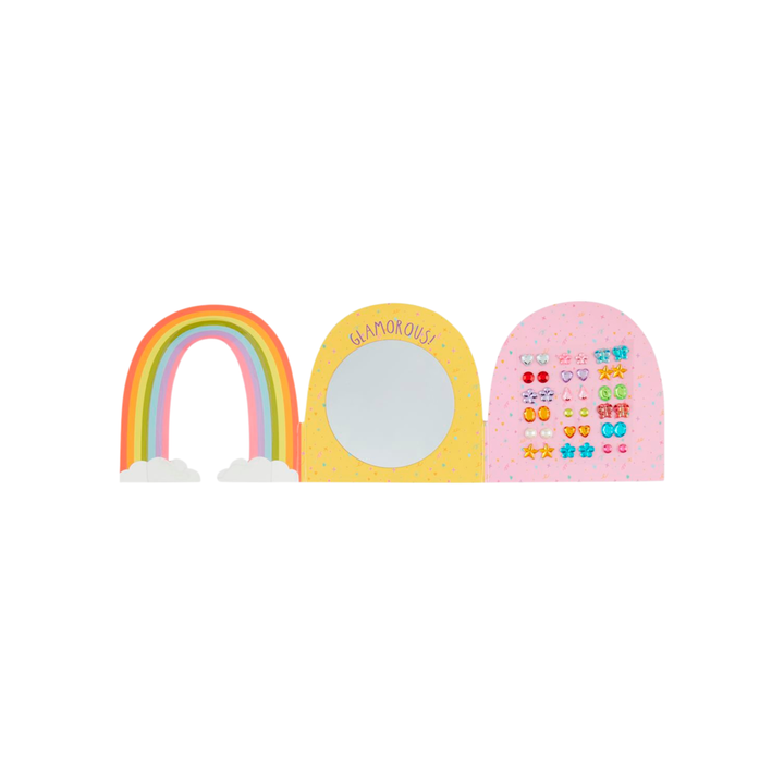 Girls' Glitzy Gems Stick-On Earrings
