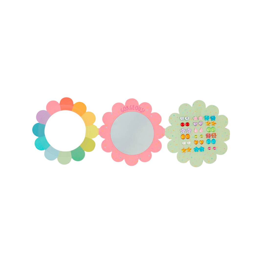Girls' Glitzy Gems Stick-On Earrings