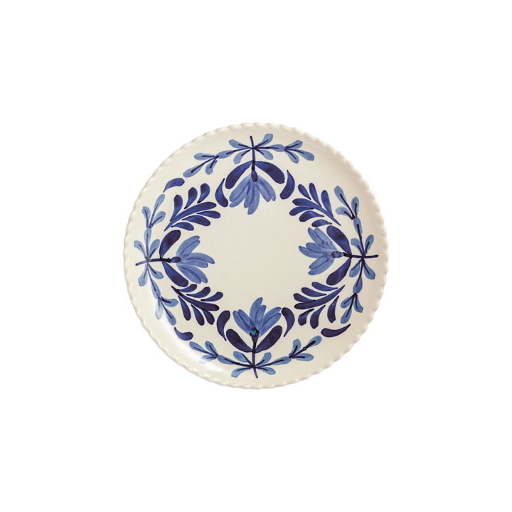 Blue Floral Nested Platter