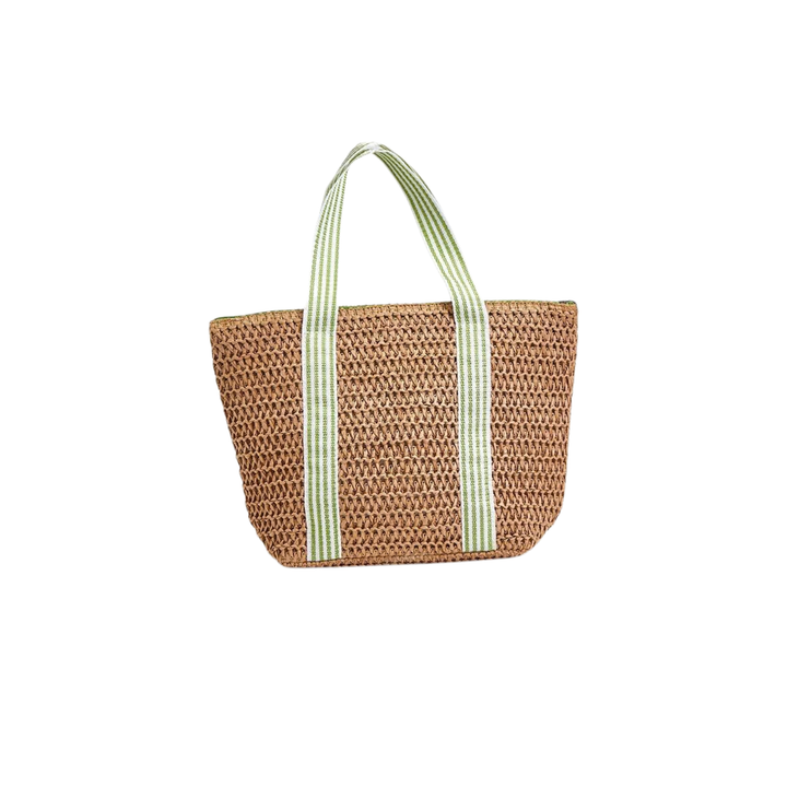 Woven Thermal Lunch Tote