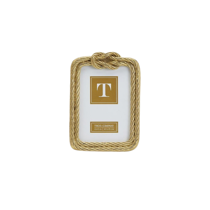 Golden Knot Photo Frame