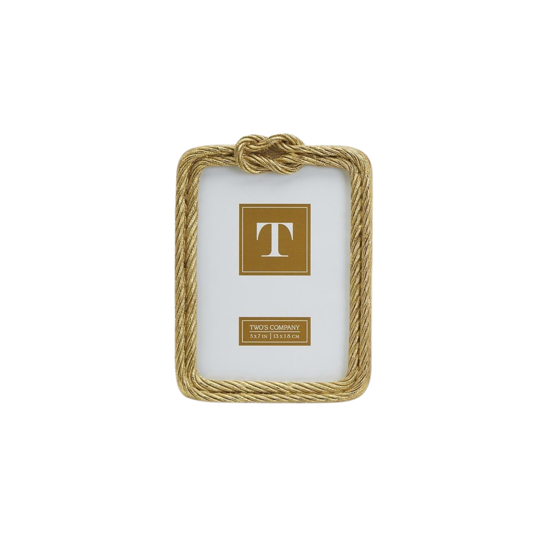 Golden Knot Photo Frame