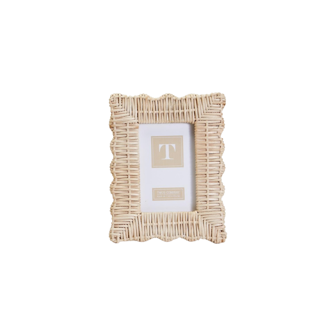 Wicker Weave Photo Frame