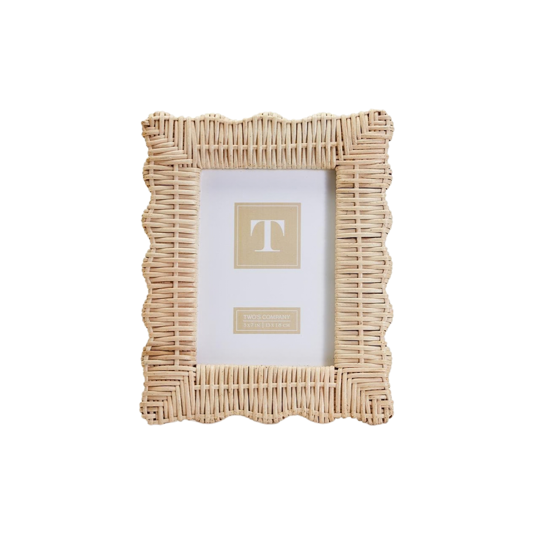 Wicker Weave Photo Frame