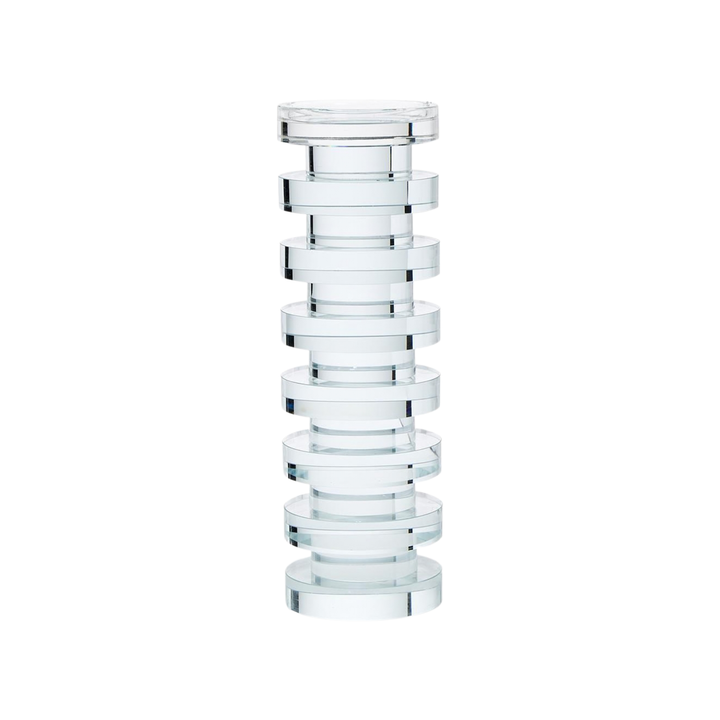 Aureole Crystal Candle Holder