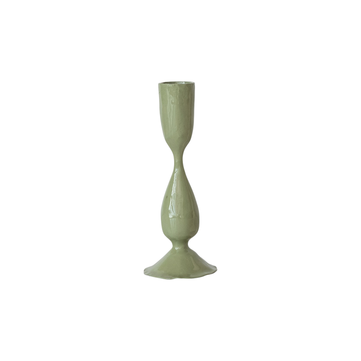 Hazel Mazel Wavy Taper Candle Holder