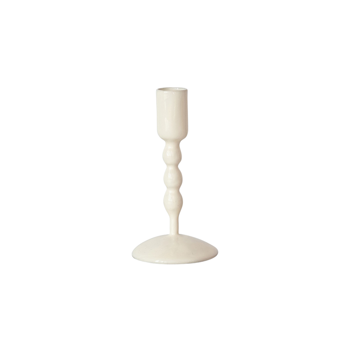 Hazel Mazel Wavy Taper Candle Holder