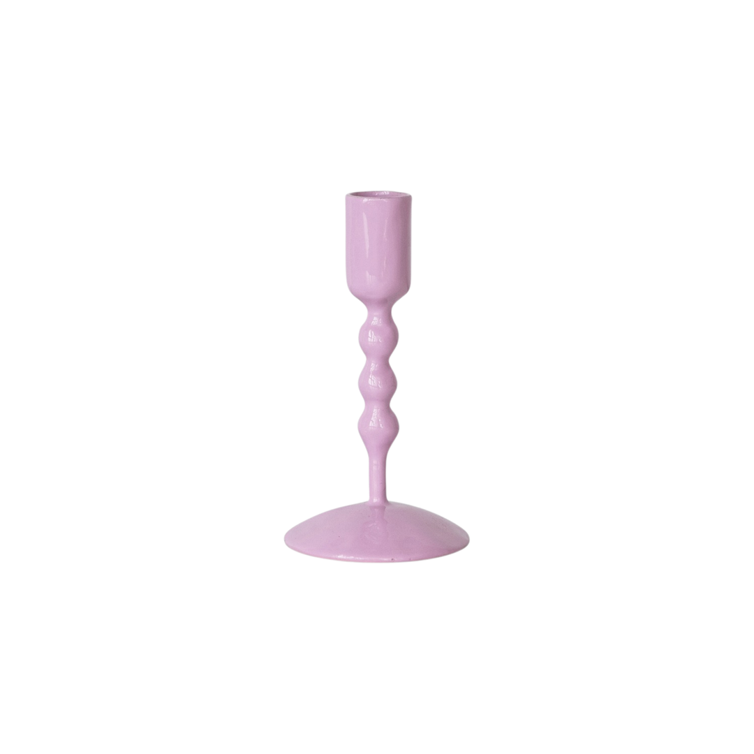 Hazel Mazel Wavy Taper Candle Holder