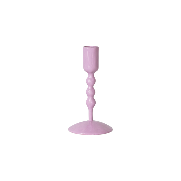 Hazel Mazel Wavy Taper Candle Holder