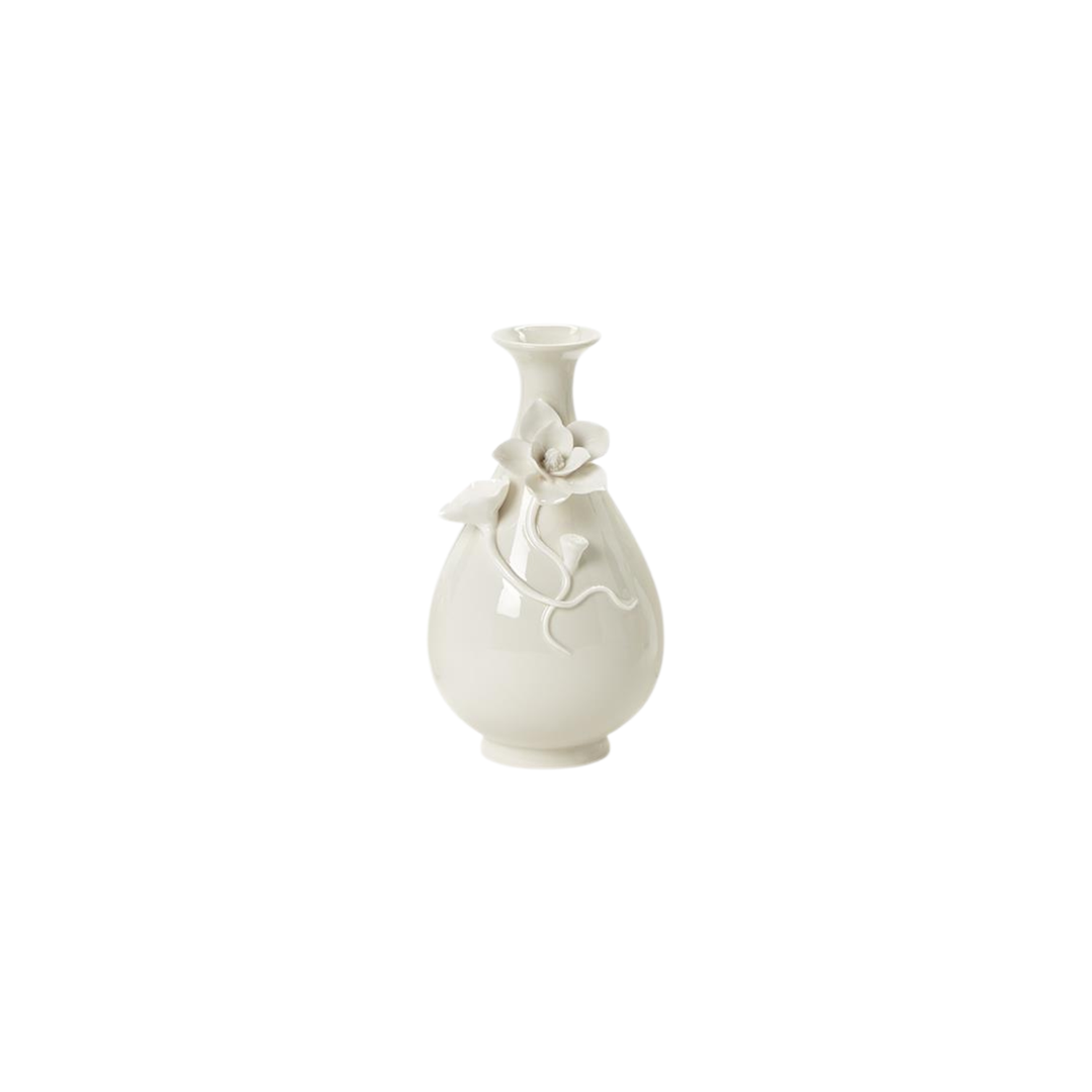 Mini Vases with 3-D Sculpted Flowers