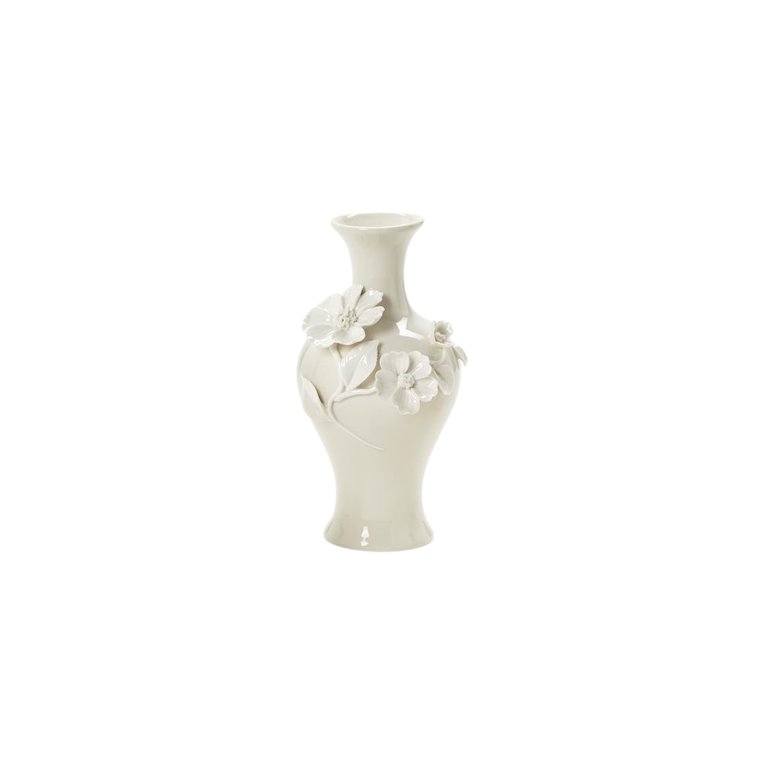 Mini Vases with 3-D Sculpted Flowers