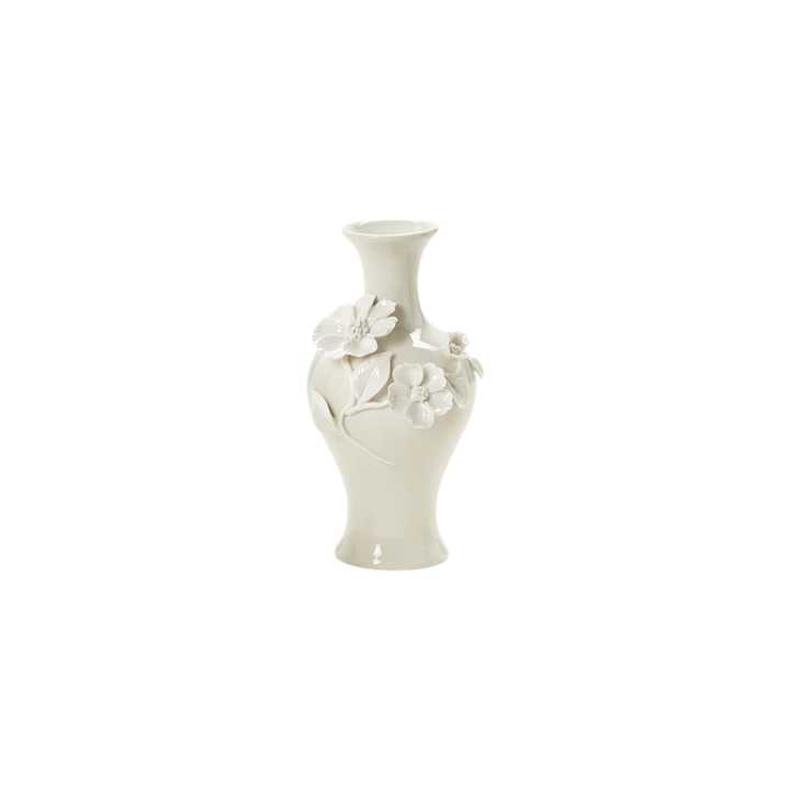 Mini Vases with 3-D Sculpted Flowers