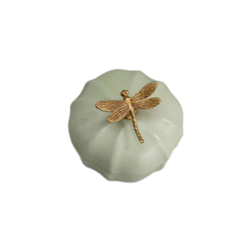 Scalloped Dragonfly Trinket Box