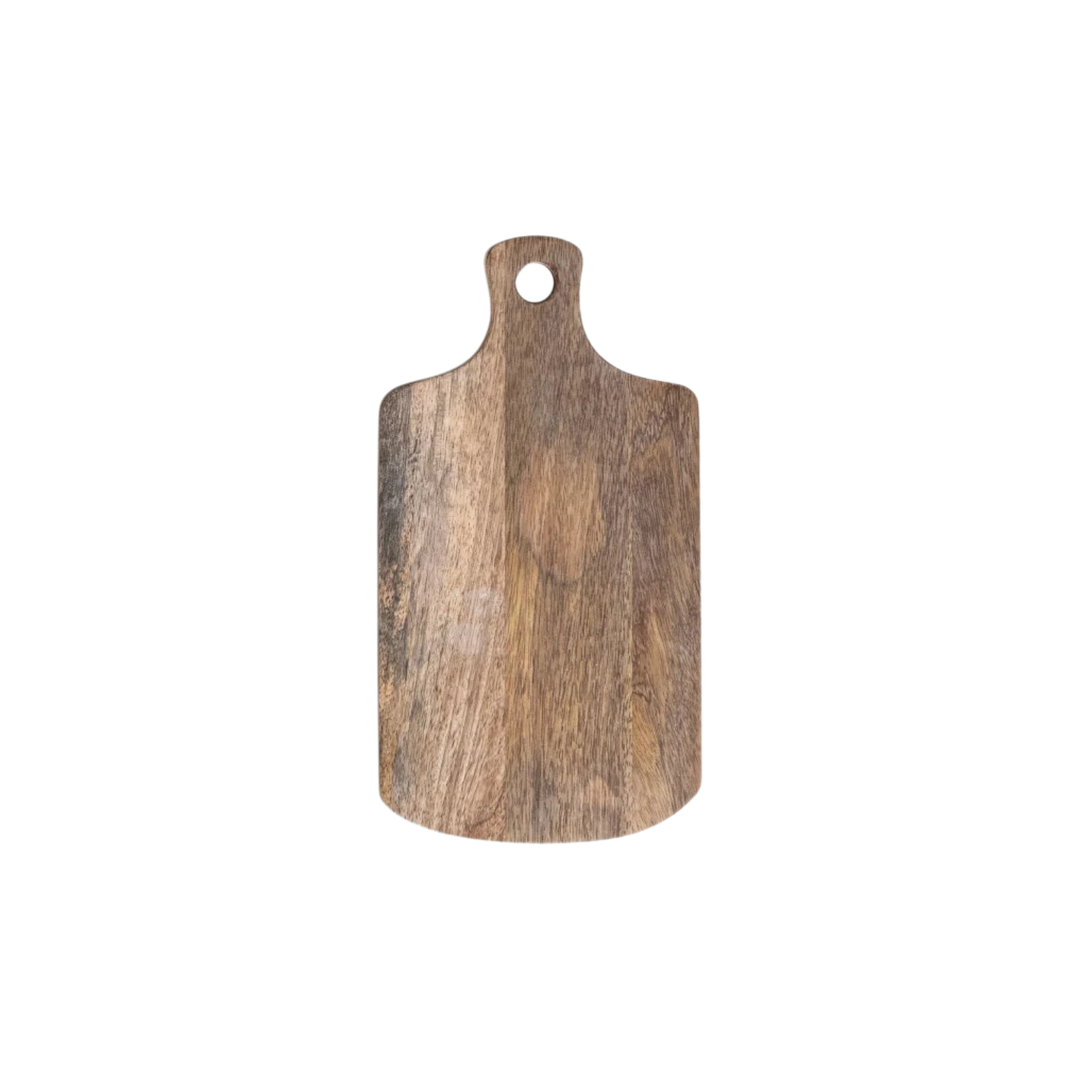 Mango Wood Cheese/Cutting Board with Handle